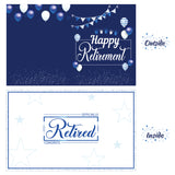 WATINC Retirement Party Decorations Jumbo Guest Book, Blue Large Guest Book Farewell Party Supplies, Goodbye Signature Poster Gift for Coworker Office Men Women