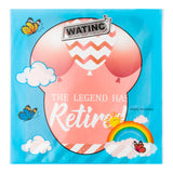 WATINC Retirement Party Decorations Jumbo Guest Book, Congrats Retired Message Card, Large Guest Book Farewell Supplies, Signature Poster for Office Coworker Men Women (Rose Gold)