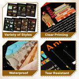 WATINC 7PCS Ancient Civilizations Poster Set, Social Studies Classroom Learning Materials Decorations, Educational World History Timeline Poster Study Materials for Primary Middle High School Supplies