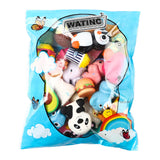 WATINC 25Pcs Jumbo Squeeze Toy and 5Pcs Mini Food Squeeze Cream Scented Panda Donuts Bunny Squeeze for Kids Home Décor Toy Gift, Kawaii Squeezable Slow Rising Stress Relief,Goodie Bag Egg Filler