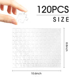 WATINC 120Pcs Clear Jigsaw Puzzle Impossible Crystal Blank Acrylic Puzzles Difficult Hard Challenge Practically Brain Testing Game Puzzibility Brainteasing Fun Toy for Adults and Kids 10.6" x 8.8"