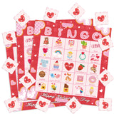 WATINC 41pcs 2021 Valentine’s Day Bingo Game, Valentine Party Games with 24 Players , Valentine Bingo Cards for Kids School Classroom Party Supplies Activity, Valentines Party Favors Gift for Toddlers