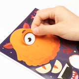 Roll over image to zoom in        WATINC 50 Sheets Halloween Make a Face Stickers, Make Your Own Halloween Monster Activities Sticker for Halloween Party Game, DIY Monster Character Stickers with 10 Full Body Design for Kids Craft Kit
