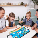 WATINC Ocean and Polar Animals Theme Travel Felt-Board Story Set Under The Sea Arctic Animal 2 Sets Felt Storytelling Board Early Learning Interactive Play Kit Flannel Felt Board Stories for Preschool