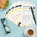 WATINC 36pcs 2020 Graduation Party Game Card, Who Knows The Graduate Best Game Card for 2020 Graduation Party Supplies, College High School Grad Party Favors Gifts, Graduation Party Games Activities