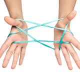 WATINC 20 Pcs Cats Cradle String Game Creative Finger Rainbow Strings Toy Educational Family Hand Games for Kids Innovative Cooperative Fun Games for Boys and Girls 65 Inch 20 Colors