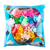60 Pcs Silk Satin Hair Scrunchies Set for Women Strong Elastic Hair Bobbles for Ponytail Holder Colorful Hair Accessories Ropes Scrunchy Solid Color Traceless Hair Ties