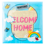 WATINC Welcome Home Baby Girl Garden Flag Burlap Baby Shower Girl Special Delivery Newborn Double Sided House Flag Holiday Farmhouse Decorations Supplies for Home Lawn Yard Outdoor 12 x 18 Inch