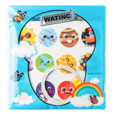 WATINC 12Pcs Solar System Paper Plate Art Kits for Kids Outer Space Planet Themed DIY Art Project Spacecraft Astronaut Alien Universe Galaxy Party Favors Preschool Classroom Activities for Boys Girls